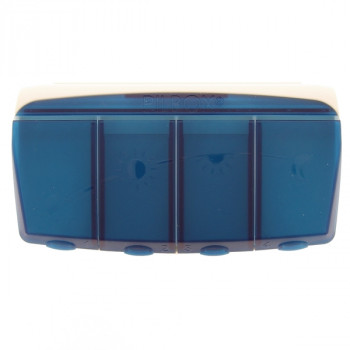 Pilbox Daily Pilulier Journalier Bleu