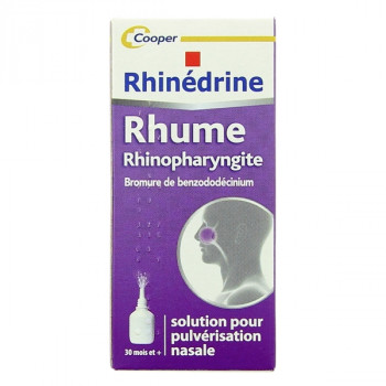Rhinedrine Rhume Pulvérisation Nasale 13ml Cooper