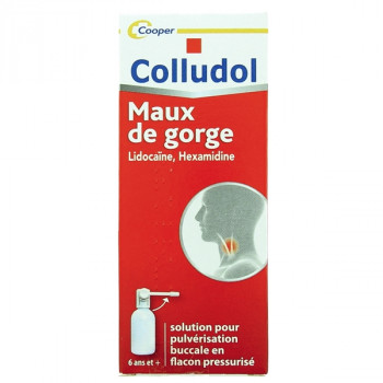 Colludol Maux de gorge Spray 30ml Cooper