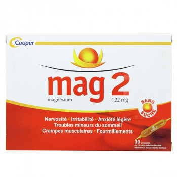 Mag 2 Ampoules 30x10ml Cooper