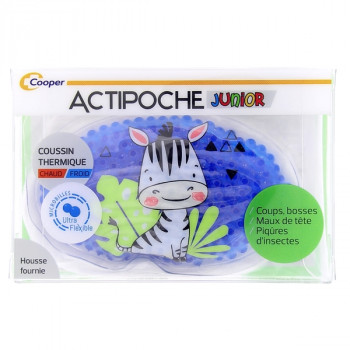 Actipoche Billes Junior Coussin thermique Zèbre