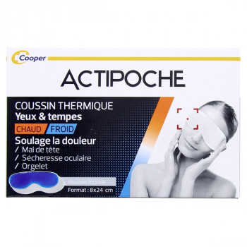 Actipoche Gel Coussin Thermique Yeux & Tempes