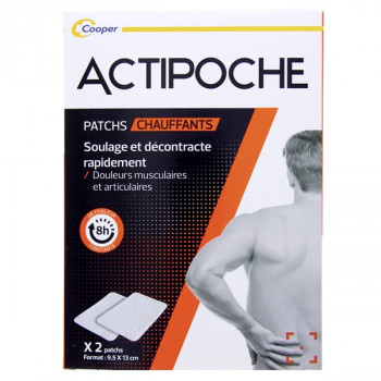 Actipoche Patchs chauffants x2