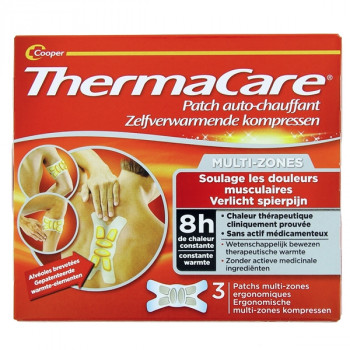 ThermaCare Patch Auto-chauffant Multi-zones x3