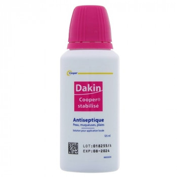 Dakin Stabilisé 125ml Cooper
