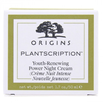 Plantscription Crème Nuit Intense Nouvelle Jeunesse 50ml Origins