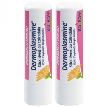Dermoplasmine Stick Lèvres au Calendula 2x4g Boiron