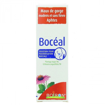 Bocéal spray maux de gorge aphtes 20ml Boiron