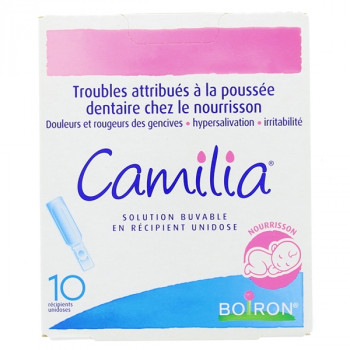 Camilia x10 récipients unidoses Boiron