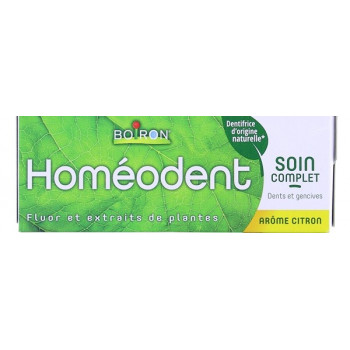 Homéodent dentifrice Citron 75ml Boiron