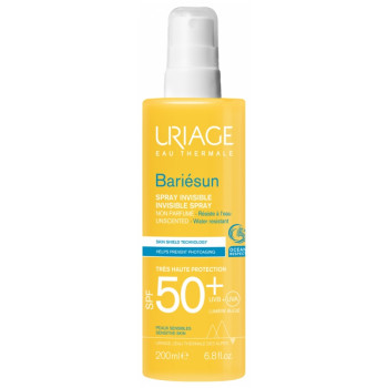 Bariésun Spray Invisible Sans Parfum SPF50+ 200ml Uriage