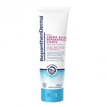 BepanthenDerma Crème Riche Réparatrice Corps 200ml