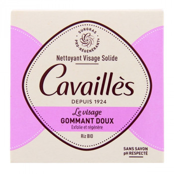 Nettoyant Visage Solide Gommant Doux 70g Cavaillès