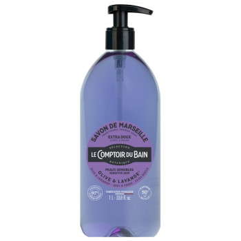 Savon Liquide Olive Lavande 1L Le comptoir du bain