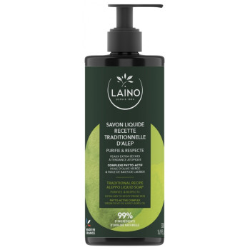 Savon Liquide recette traditionnelle d'Alep 500ml Laino