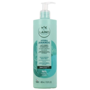 Lait Corps Hydratant Hydra Amande 400ml Laino
