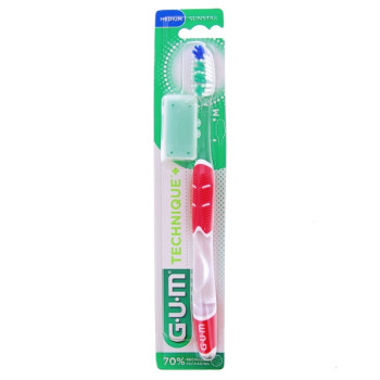 Brosse à dents Technique + Medium Normale 492 Gum