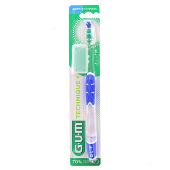 Brosse à dents Technique + Souple Normale 490 Gum