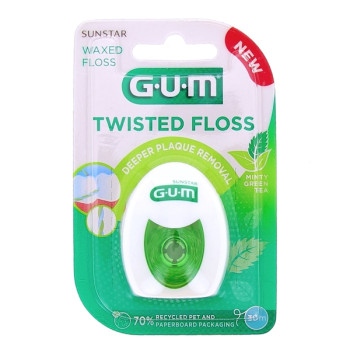 Fil dentaire Twisted Floss 30m Gum