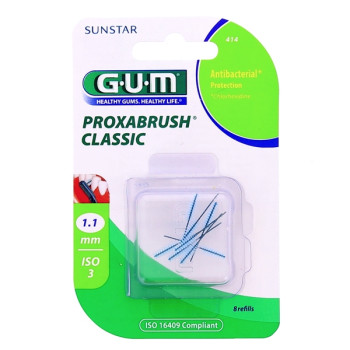 Proxabrush Classic Recharge 1,1mm x8 Brossettes Gum