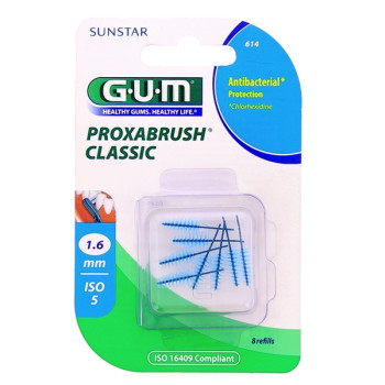 Proxabrush Classic Recharge 1,6mm x8 Brossettes Gum