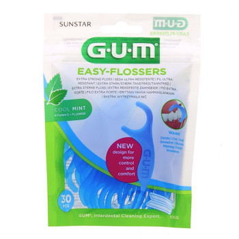 Porte fils dentaires Easy Flossers x30 Gum