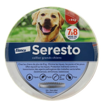 Seresto Collier Grands Chiens Anti-tiques & Puces x1