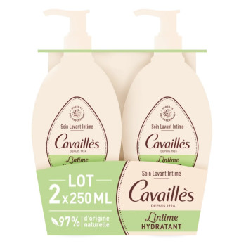 Soin Lavant Intime Hydratant 2x250ml Cavaillès