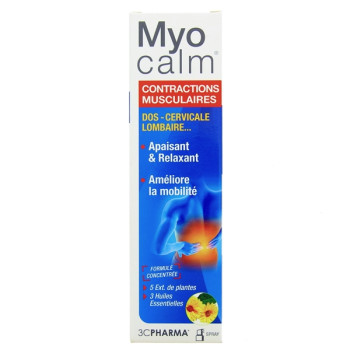 Myocalm Spray Contractions Musculaires 100ml 3C Pharma