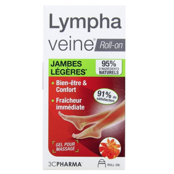 Lymphaveine Roll-on Jambes Légères 50ml 3C Pharma