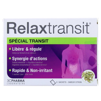 Relaxtransit Spécial Transit x6 sachets 3C Pharma