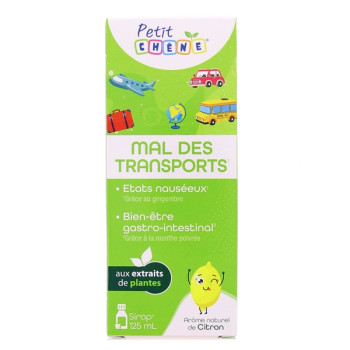 Petit chêne Mal des transports Sirop 125ml Les 3 chênes