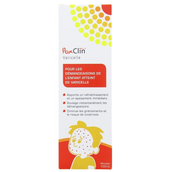 PoxClin Varicelle Mousse 100ml