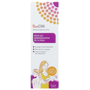 PoxClin Démangeaisons Mousse 100ml PediAct