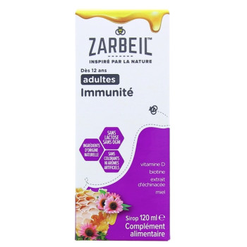 Sirop Immunité Adultes 120ml Zarbeil