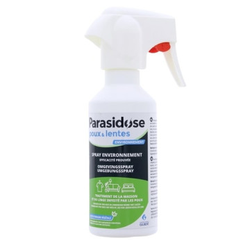 Parasidose Spray environnement poux et lentes 250ml Gilbert