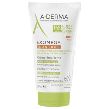 Exomega Control Crème Émolliente Anti-grattage 50ml A-Derma