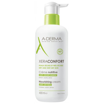 XeraConfort Crème Nutritive Anti-dessèchement 400ml A-Derma