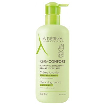 XeraConfort Crème Lavante Anti-dessèchement 400ml A-Derma