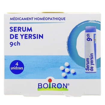 Serum de Yersin 9ch Doses Boiron - 4 unidoses