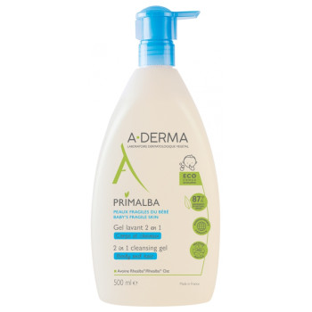 Primalba Gel lavant 2 en 1 bébé Corps & Cheveux 500ml A-Derma