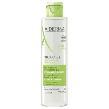 Biology Eau Micellaire Dermatologique Hydra-nettoyante 200ml A-Derma
