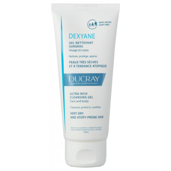 Dexyane Gel Nettoyant Surgras 100ml Ducray