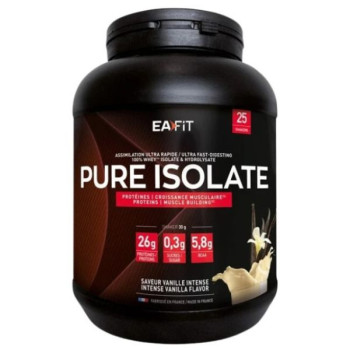 Eafit Pure Isolate Vanille 750g
