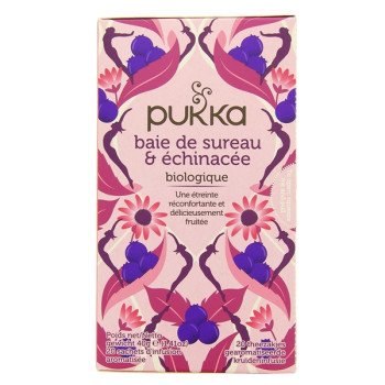 Infusion Baie de sureau & Echinacée Bio x20 sachets Pukka