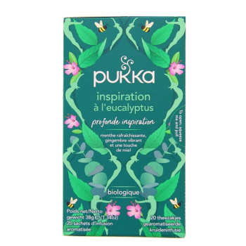 Infusion Eucalyptus Bio x20 sachets Pukka