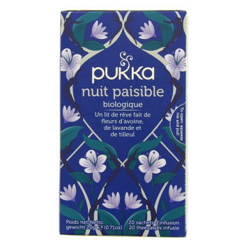 Infusion Nuit Paisible Bio x20 sachets Pukka