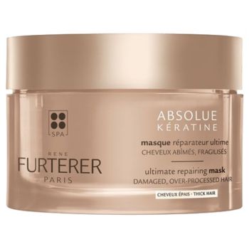 Absolue Kératine Masque Réparateur Ultime Cheveux épais 200ml René Furterer