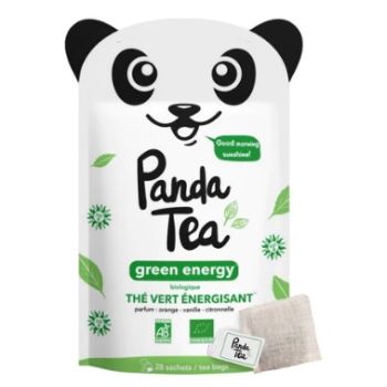 Thé vert Green Energy Bio x28 sachets Panda Tea