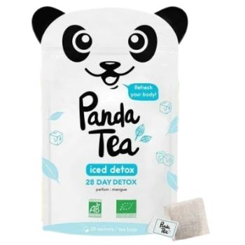Infusion Glacée Iced Tea Détox Mangue Bio x28 sachets Panda Tea